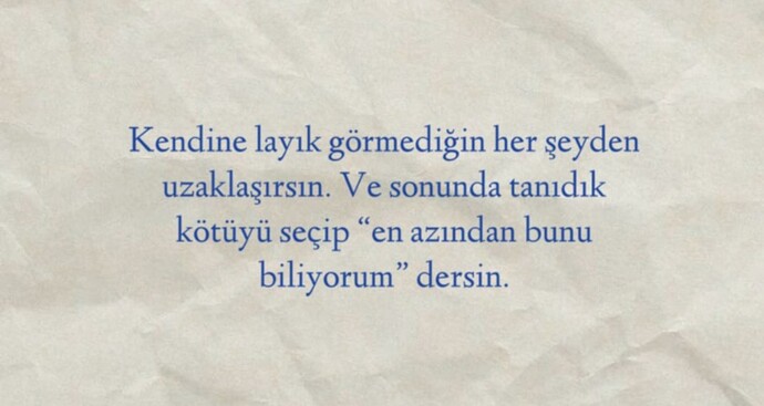Bazı insanlar sana iyi gelmediği hâlde, neden onlara çekildiğini hiç düşündün mü?