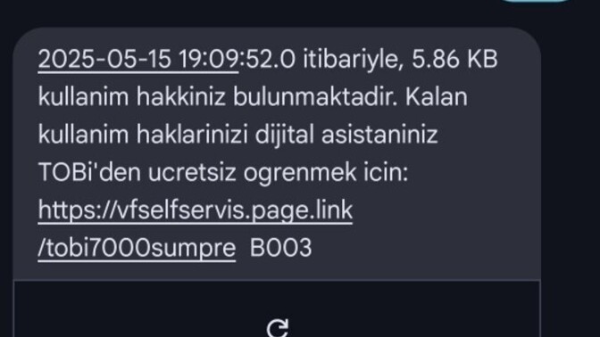 Yani ne kadar kalmış?