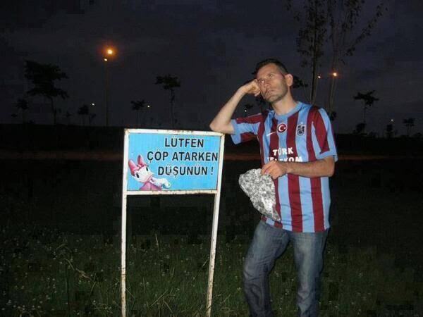 Dürüst olun, hiç çöplerinizi yere atıyor musunuz?