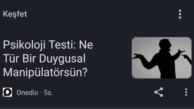 Şu testi yap bi kurban olduğum dediğin birileri var mı?