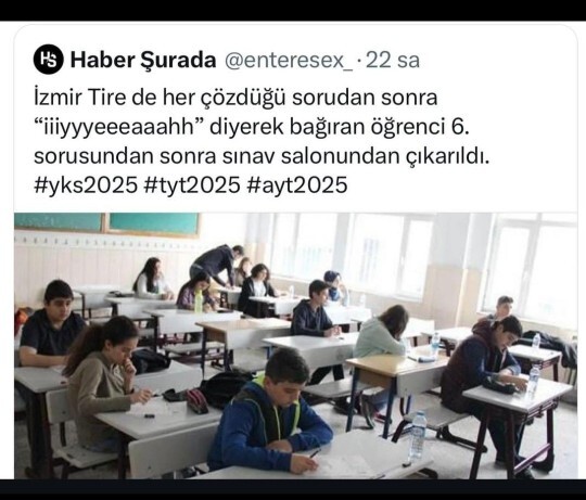 Sınav esnasında böyle bir şey yaşasanız devam edebilir miydiniz?