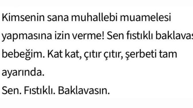Kendini bir tatlı olarak tarif et bakalım. Bu evrende sen hangi tatlısın 😋?