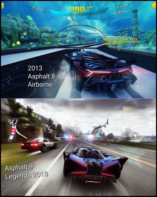 Asphalt 8 Airborne mu Asphalt 9 Legends mı?
