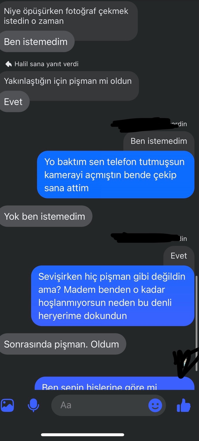 Sizce eski sevgilim benden vaz mi geçmiş tamamen?