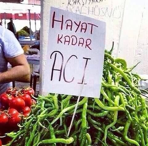 Kimler acı biber seviyor görelim?