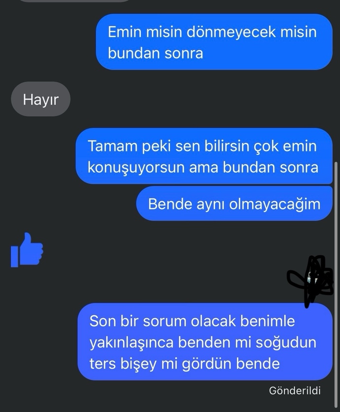 5 senelik sevgilimin benden vazgeçişini kabullenemiyorum 😢?