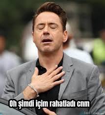Oh rahatladım dediğiniz zaman ne yapmış olursunuz?