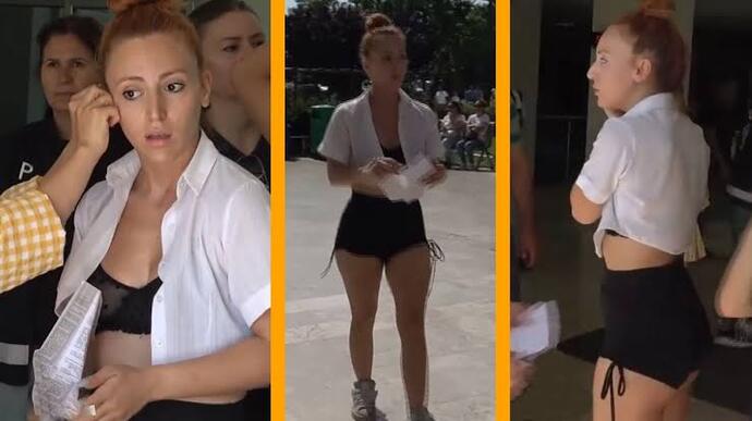 Tytye iç çamaşırlarıyla gelen kadın hakkında ne düşünüyorsunuz?
