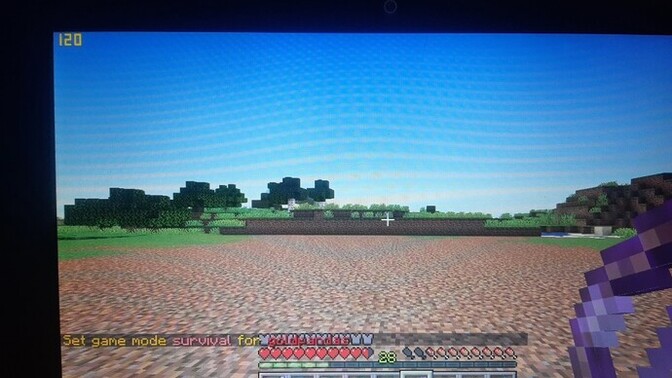 Minecraft ta 120 fps alıyom iyimi bence?