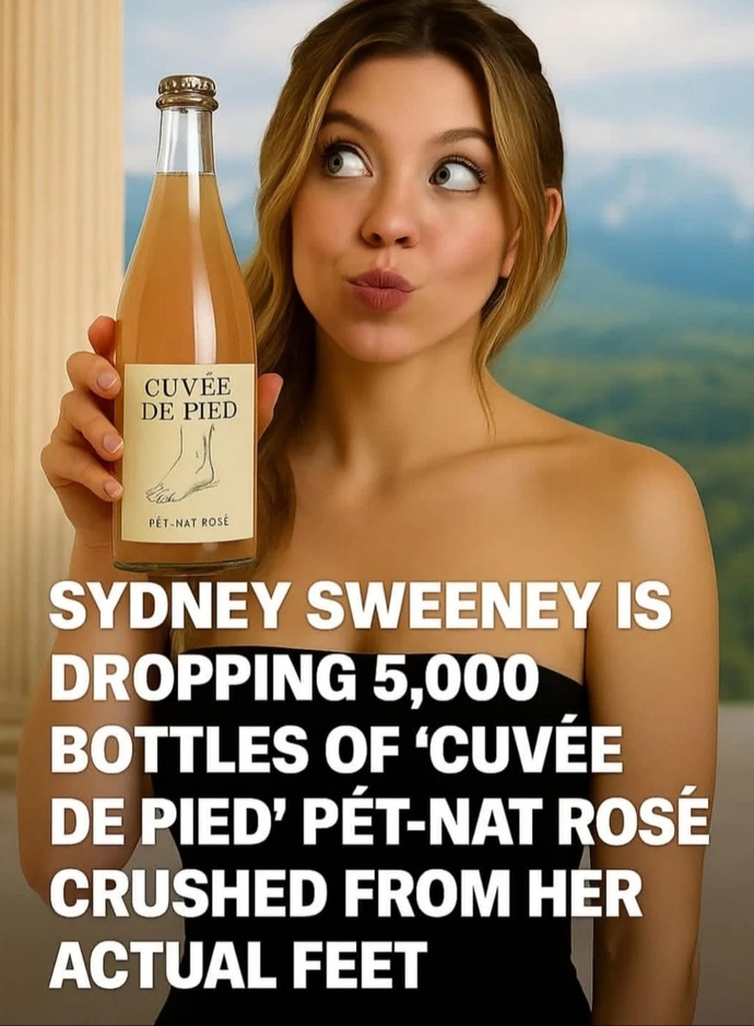 Sydney Sweeney, kendi ayakları ile ezdiği güllerden yapılan bir içki satacakmış. Alıp içer miydiniz?