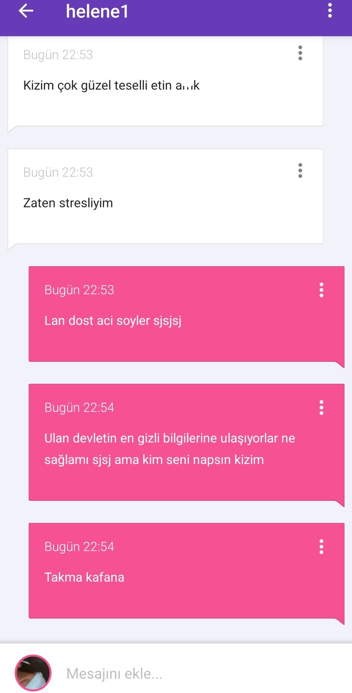 yavruşumun teline karteller sızıyormuş oy oy sjjdsj