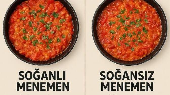 Dev anket 🔔 Menemen soğanlı mı olur yoksa soğansız mı?
