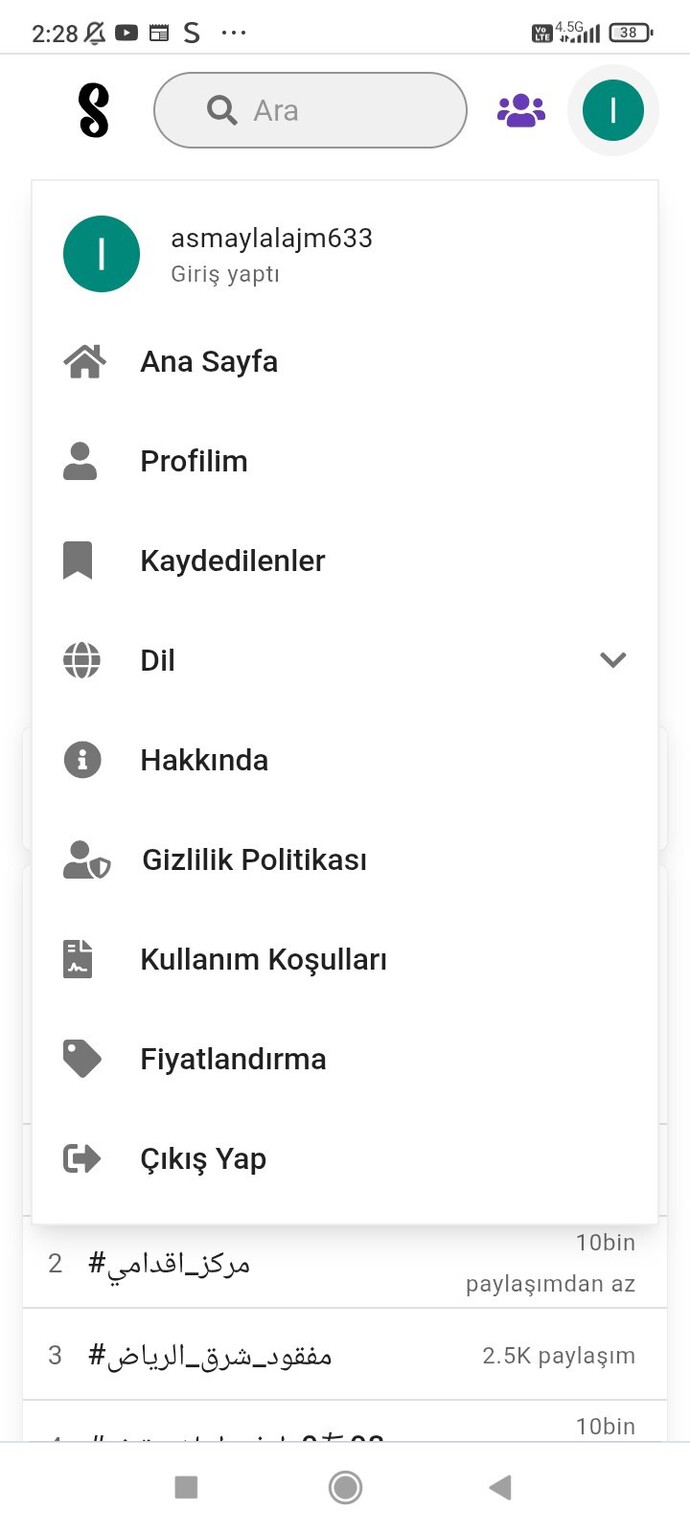 Sotwe hesabım yok başkası benim telefona hesap açmış gözüküyor? Bu kişinin hesabını nasıl kaldirabilirim?