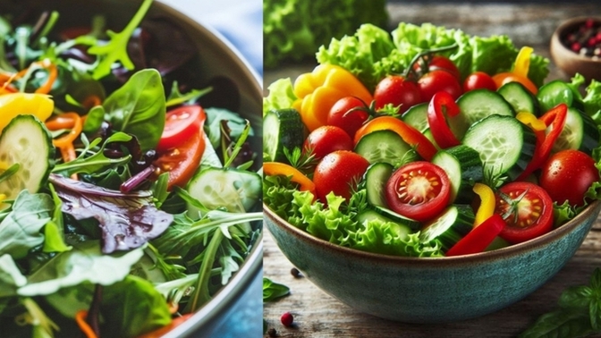 Karışık salata mı seversin, yoksa sadece domates-salatalık mı?
