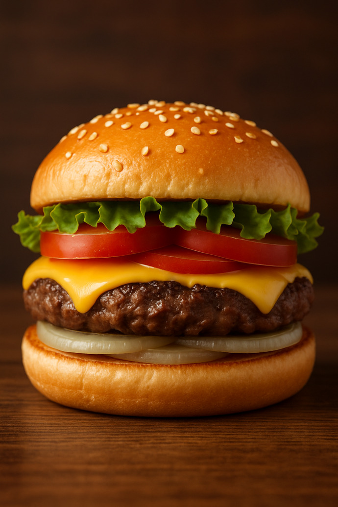 🍔Bu hamburger gözümün içine bakıyor, ben mi delirdim yoksa o mu?