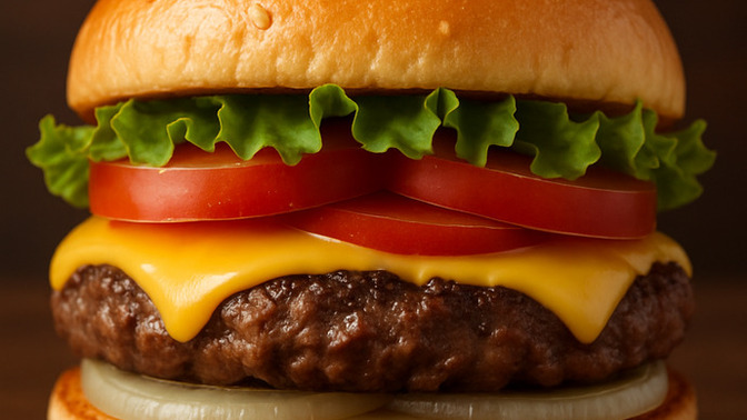 🍔Bu hamburger gözümün içine bakıyor, ben mi delirdim yoksa o mu?