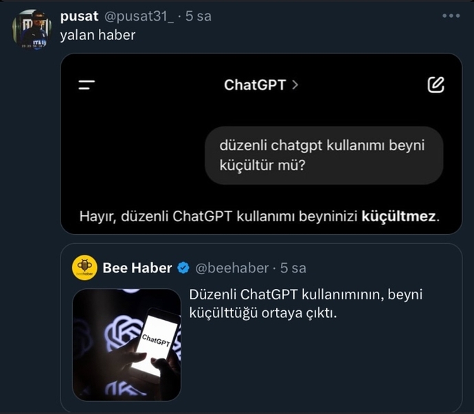 Sizce yapay zekalar avantaj mıdır?