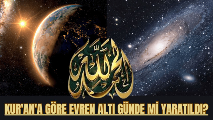 Kuran da dünyanın 6 günde yaratıldığı yazıyor. Fakat güneşin 6. günden sonra yaratıldığı yazıyor? Detaya gel?