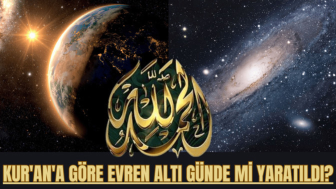 Kuran da dünyanın 6 günde yaratıldığı yazıyor. Fakat güneşin 6. günden sonra yaratıldığı yazıyor? Detaya gel?