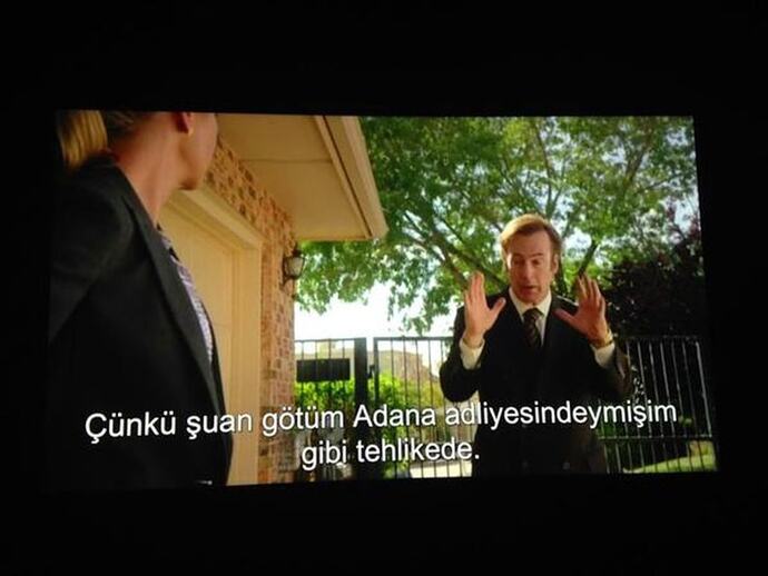 Altyazılı film izleyebiliyor musunuz?