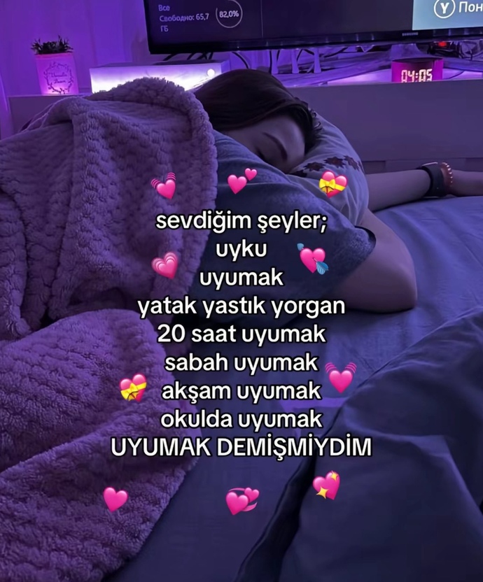 En sevdiğiniz şey nedir?