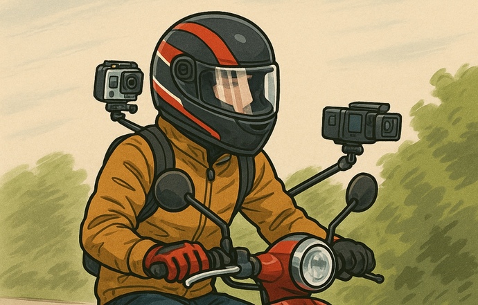 Küçük motosiklet alıp motovlog çeksem diyorum. Neler almalıyım?