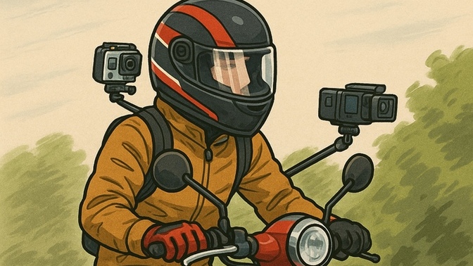 Küçük motosiklet alıp motovlog çeksem diyorum. Neler almalıyım?