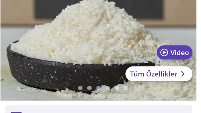 1 kg Hindistan cevizi 217 tl uygun mu alsam mı tatlılara koymak için Yağsız?