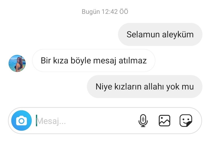 Aldığınız en garip mesaj nedir?