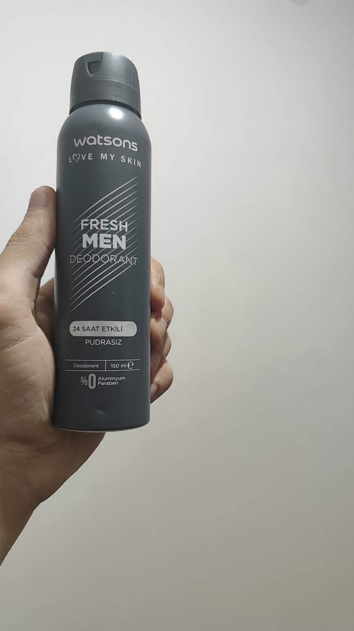 Erkek arkadaşım deodoranta karşı yanında nefes alınmıyor ne olacak böyle?