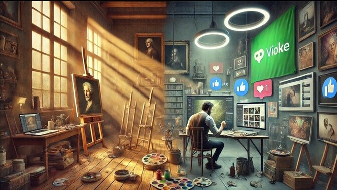 Sanat, eskiden ruhu beslemek için mi vardı, yoksa şimdiki gibi sadece popülerlik ve beğeni toplamak için mi yapılıyor?