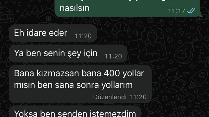 Borç istenince veriyor musunuz?