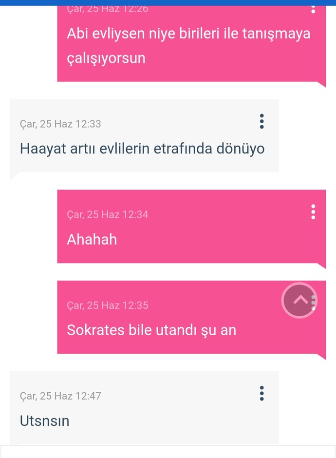 Evli olupta bu pişkinlikte olmalarina ne demeli?