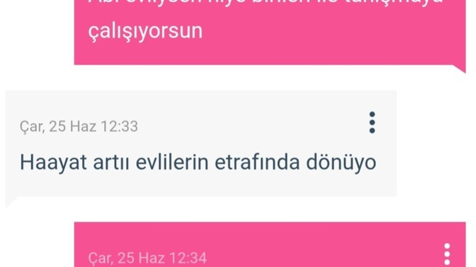 Evli olupta bu pişkinlikte olmalarina ne demeli?