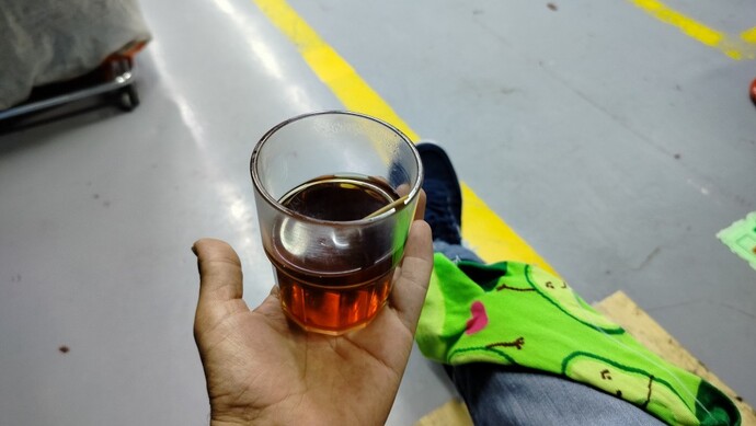 Su dışında son içtiğin şeyin yarısını ben içseydim, ben ne içmiş olurdum?