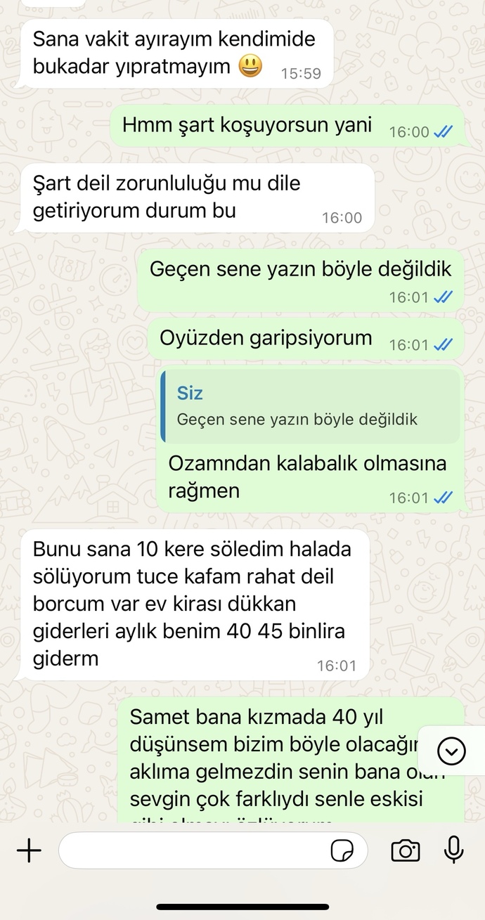İlgisizliği ve arayıp sormaması için geçerli bi sebepmi arkadaşlar?