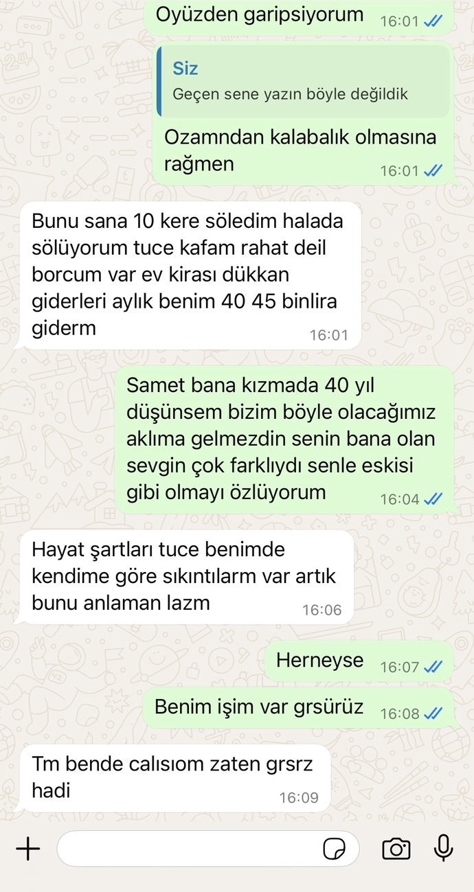 İlgisizliği ve arayıp sormaması için geçerli bi sebepmi arkadaşlar?