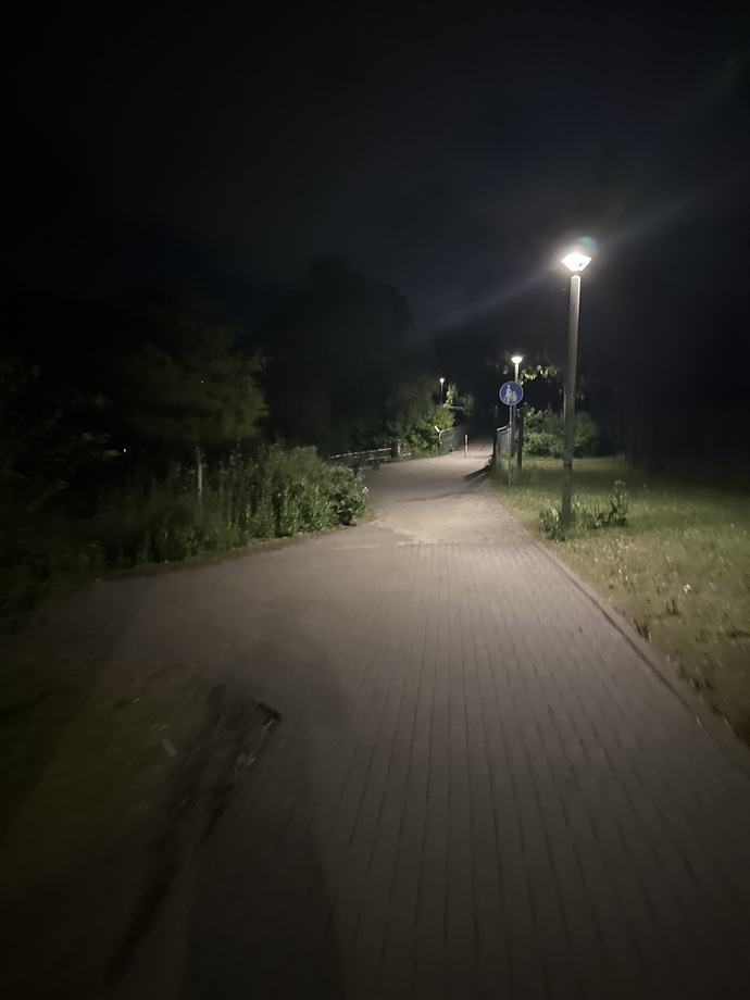 Spor sonrası gece yürüyüşü