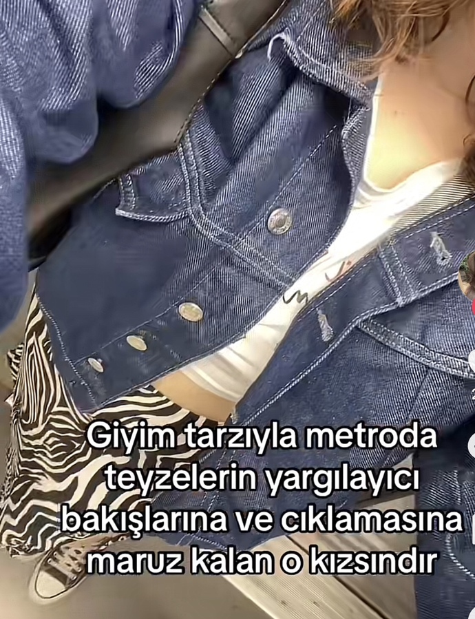 Teyzeler dayılar giydiklerinize laf atıyor mu?