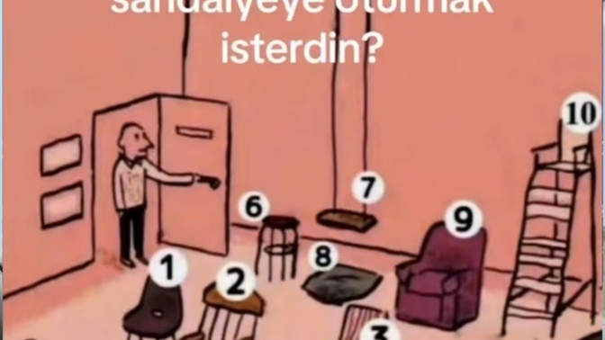 Hangi koltuğa otururdunuz?