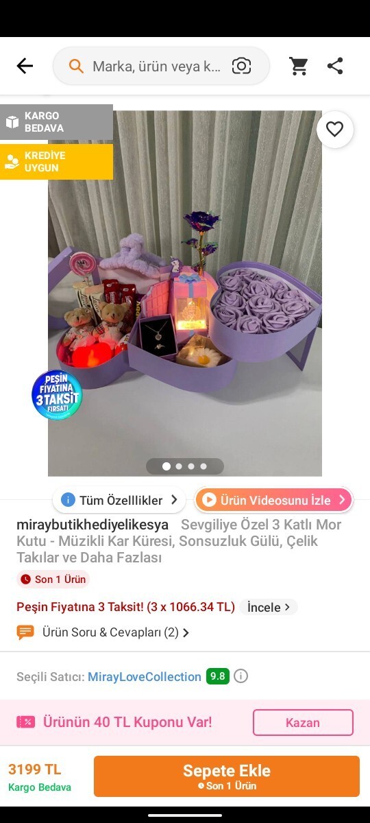 Sürpriz hediye kutuları sever misiniz?