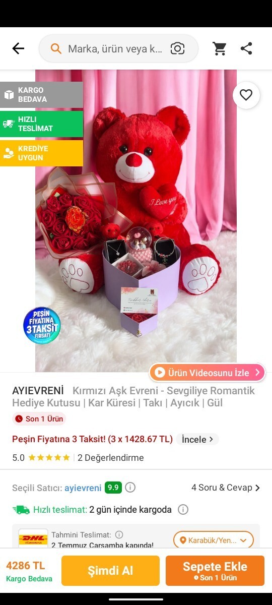 Sürpriz hediye kutuları sever misiniz?