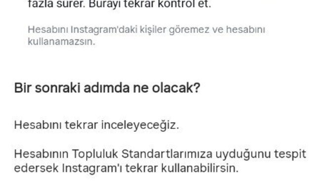 Bu Instagrama ne oldu sizde de böyle mi?