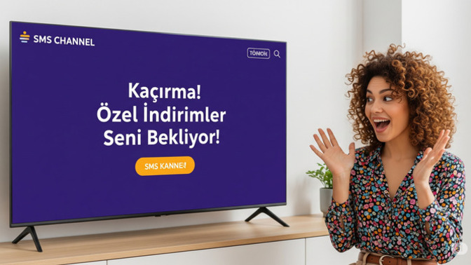 TV'de sms kanalı olsaydı, izleyicilerin ilgisini hangi mesajınla çekerdin?