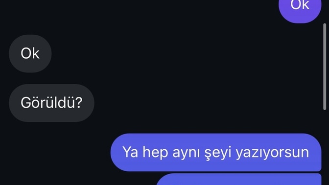 Konuştuğum çocuk bahane mi eriyor gerçekten mi kırılmış yoksa?