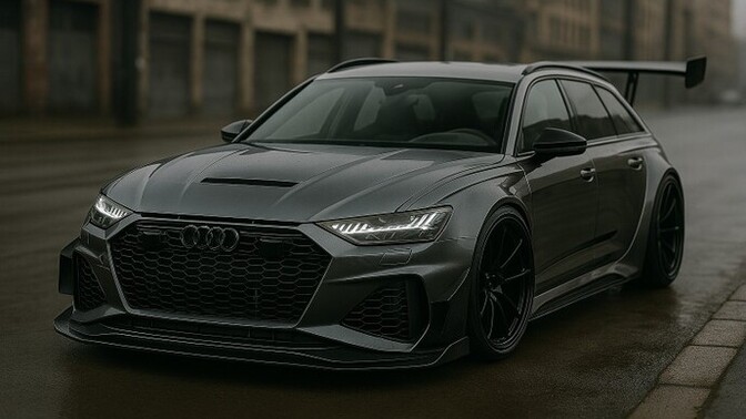 Modifıyeli audi rs 6 modifiyeli toyota supra mk4?