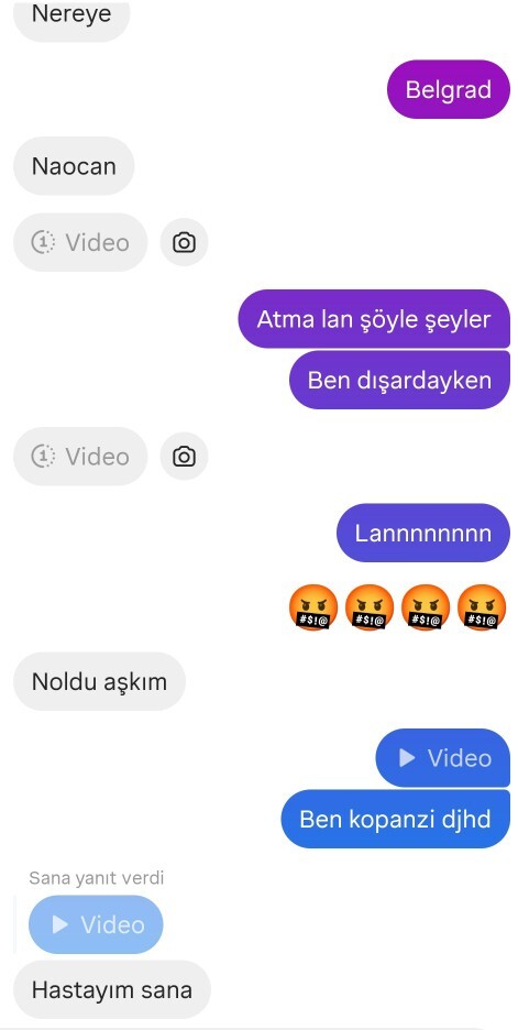 Özellikle dışarda olduğum zamanlarda?