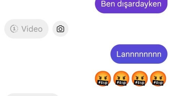 Özellikle dışarda olduğum zamanlarda?