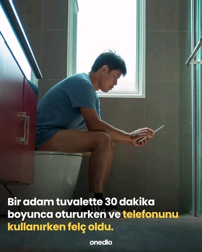 Tuvalette telefon kullanır mısın?
