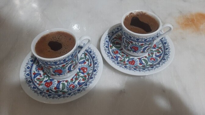 Kahveler nasıl duruyor ben yaptım?